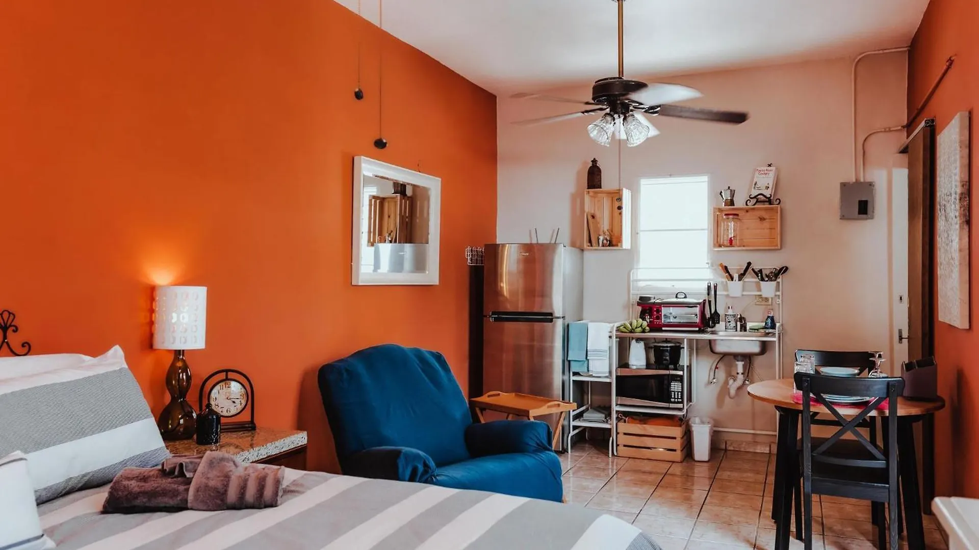2 Cozy College Student Room With Ac, Wi-Fi, Kitchenette 圣胡安